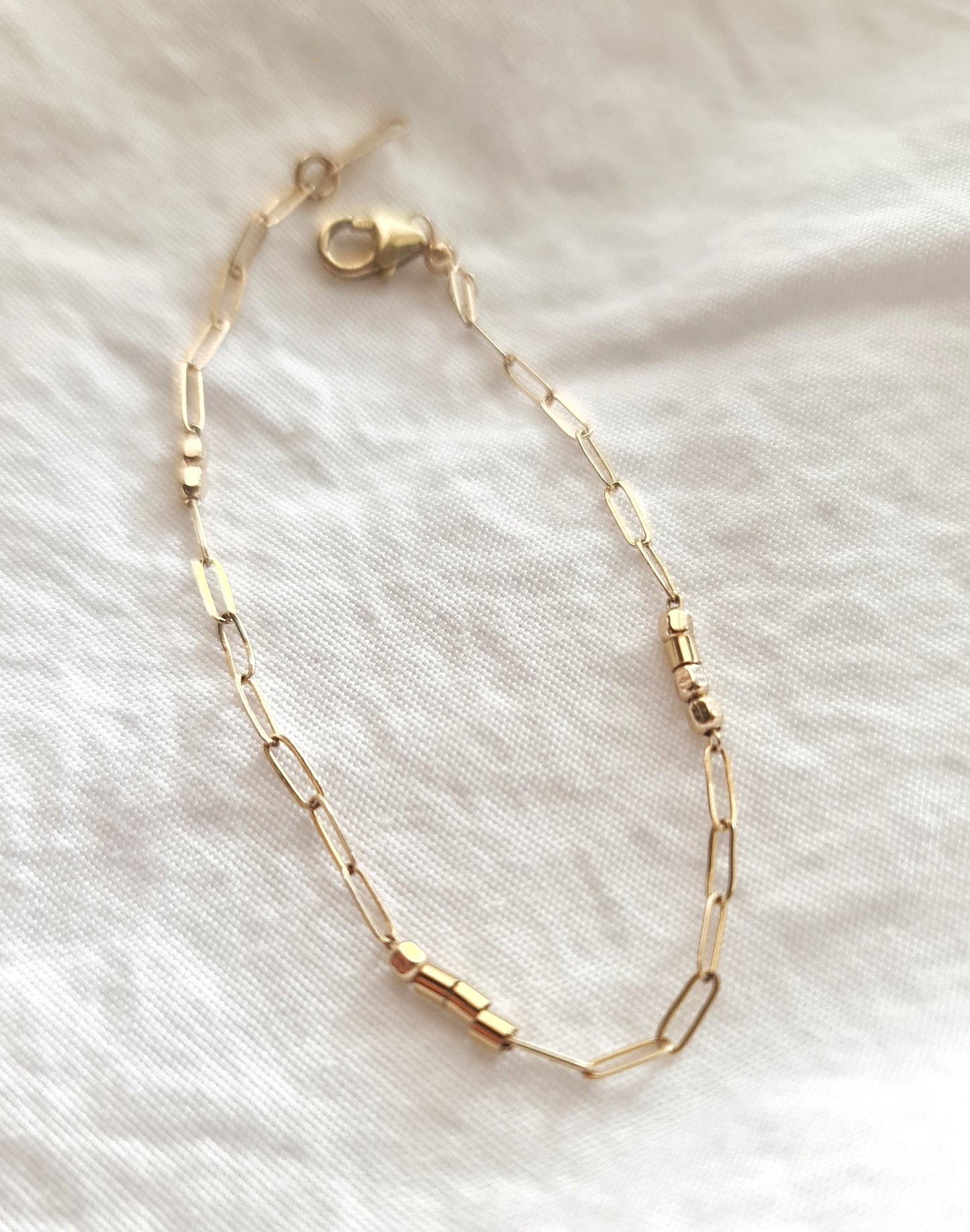 Love Bracelet - Gold-filled Chain