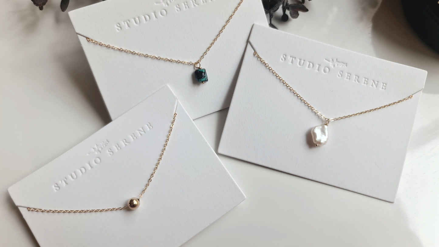 Lucia Necklace - Gold-filled Chain