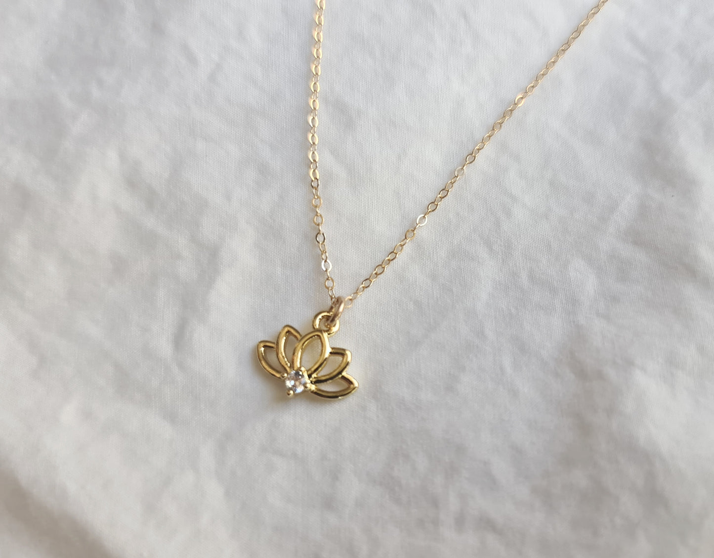 Awareness Necklace - Gold-filled Chain