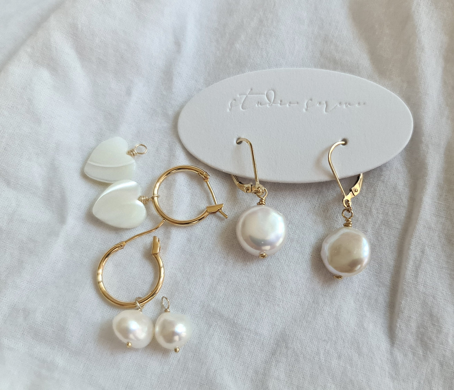 Audrey Earrings - Gold-filled Hooks