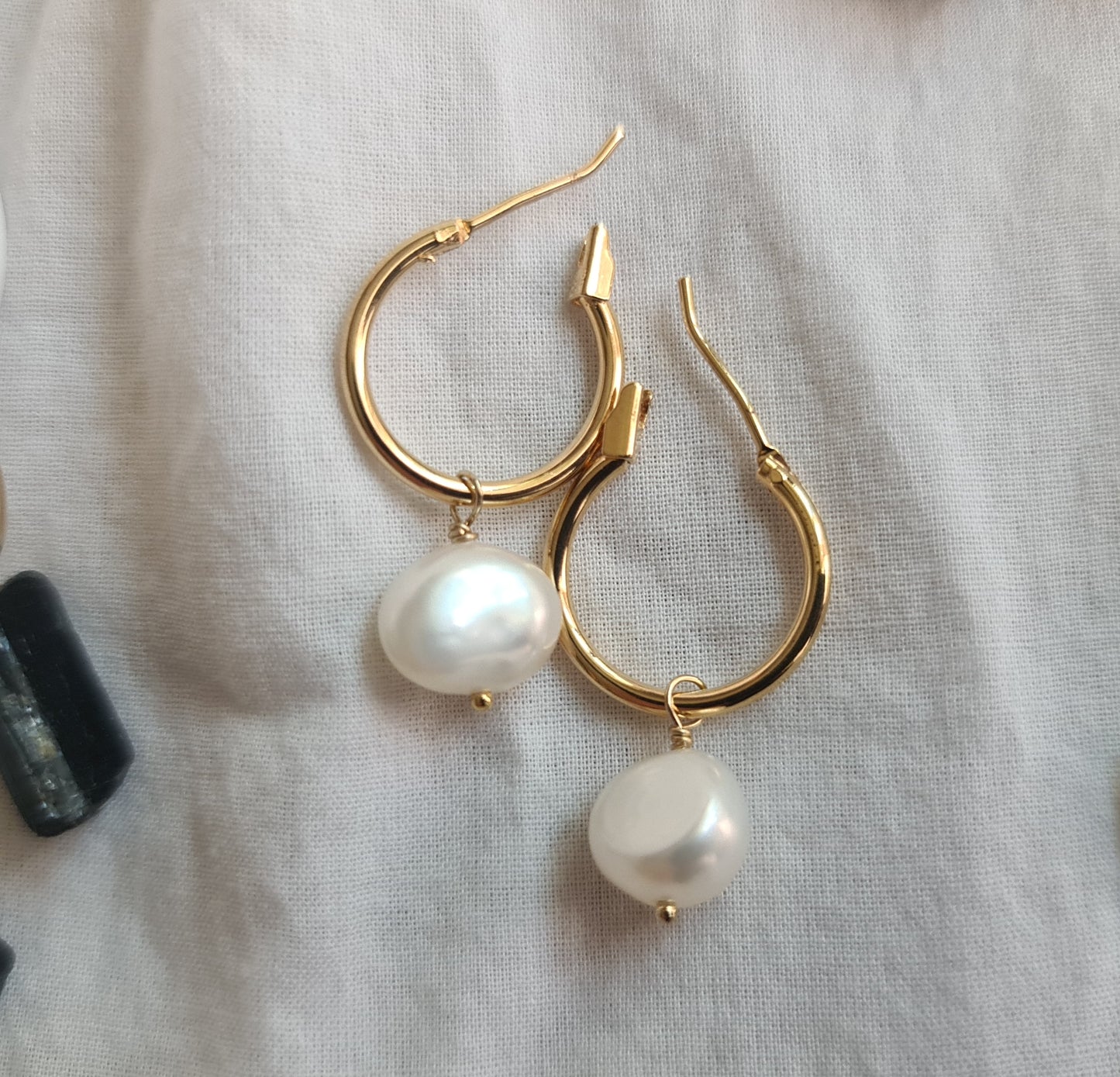 Nina Hoops - Gold-filled hypoallergenic - interchangeable charms