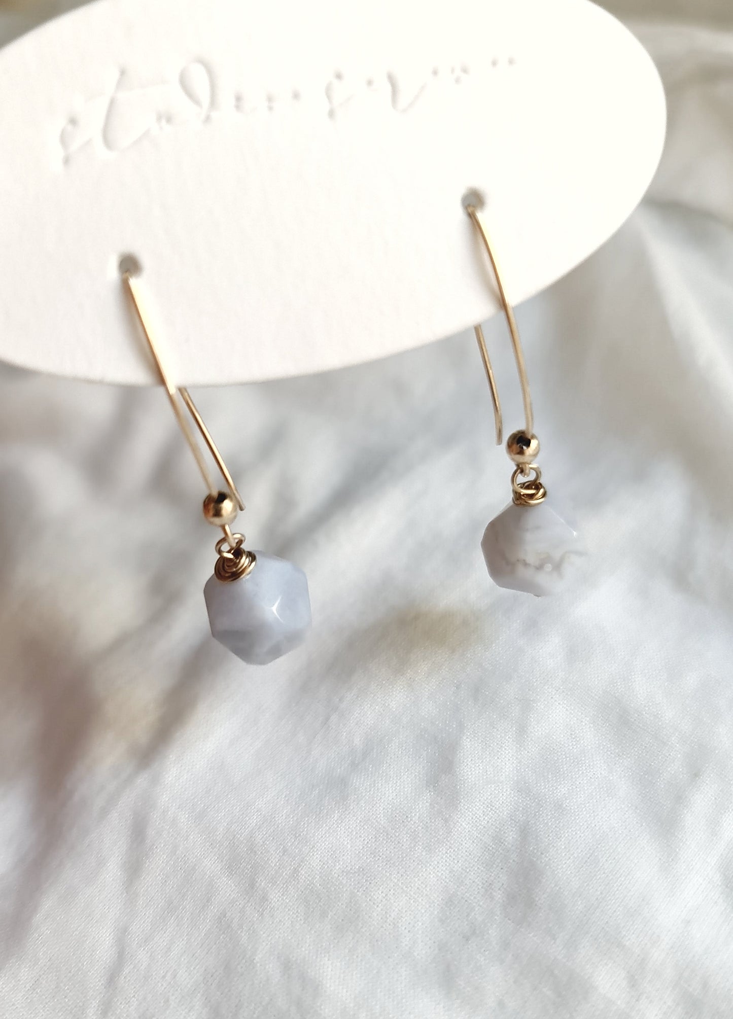 Sky Earrings - Gold-filled hypoallergenic wire