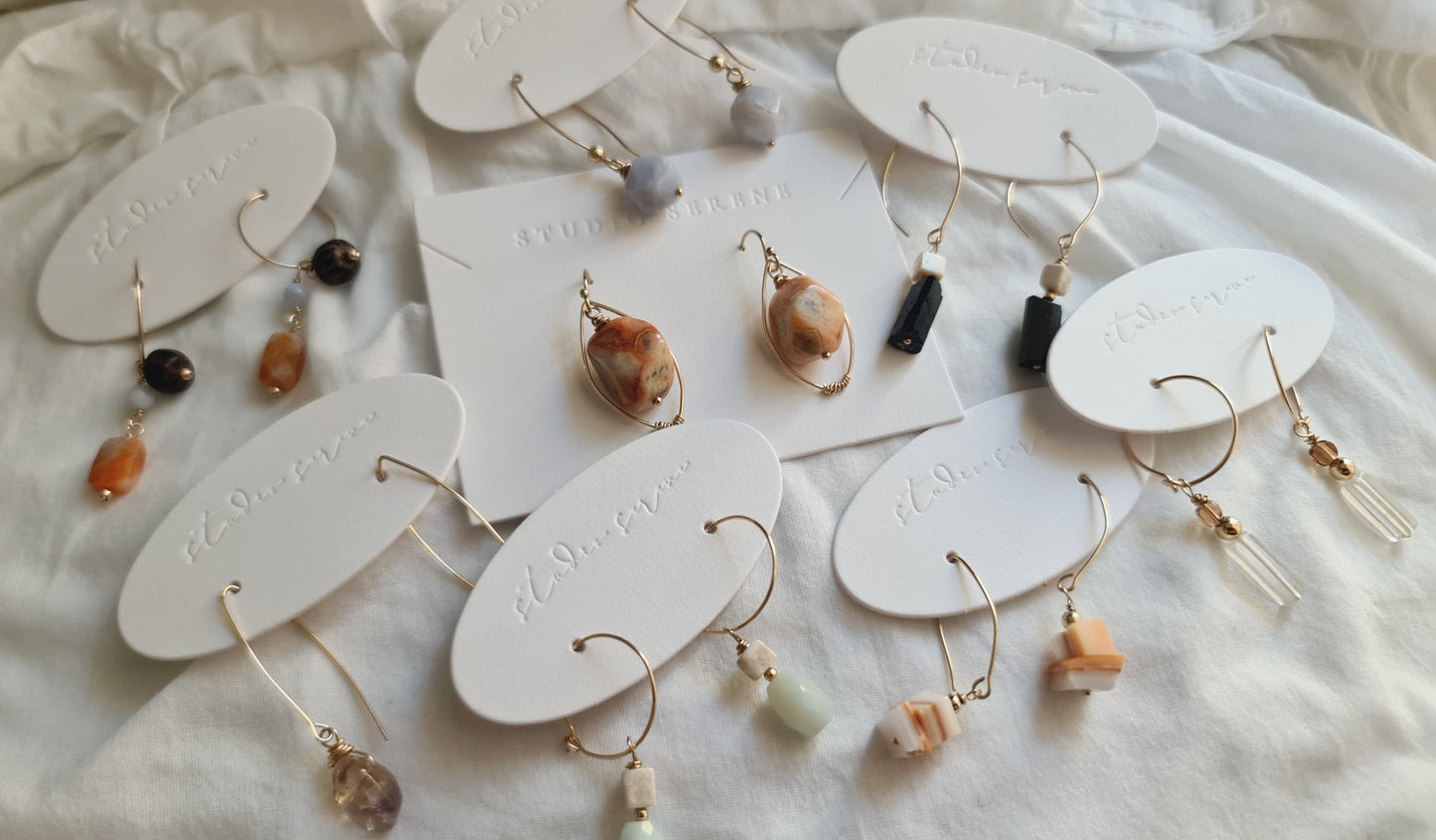 Lyla Earrings - Gold-filled hypoallergenic wire