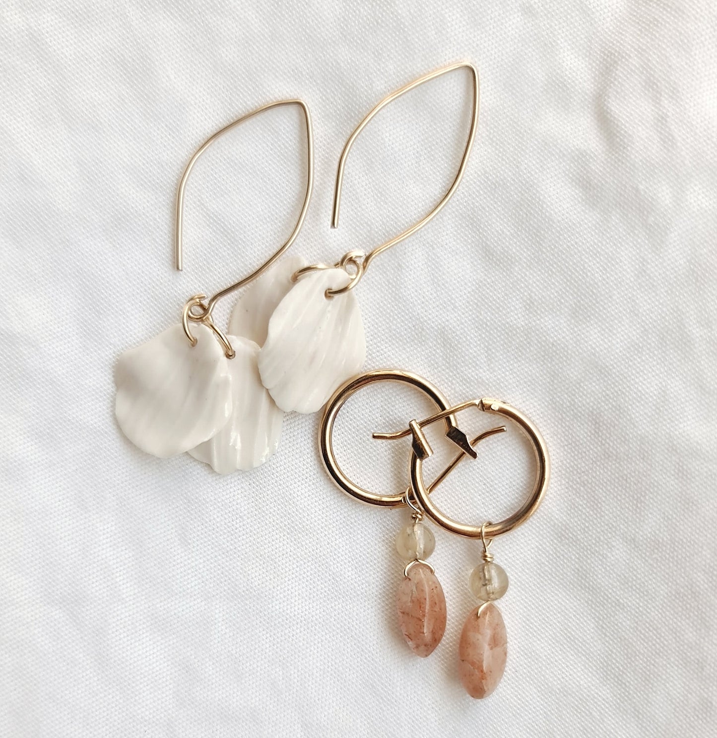 Peony Dangles