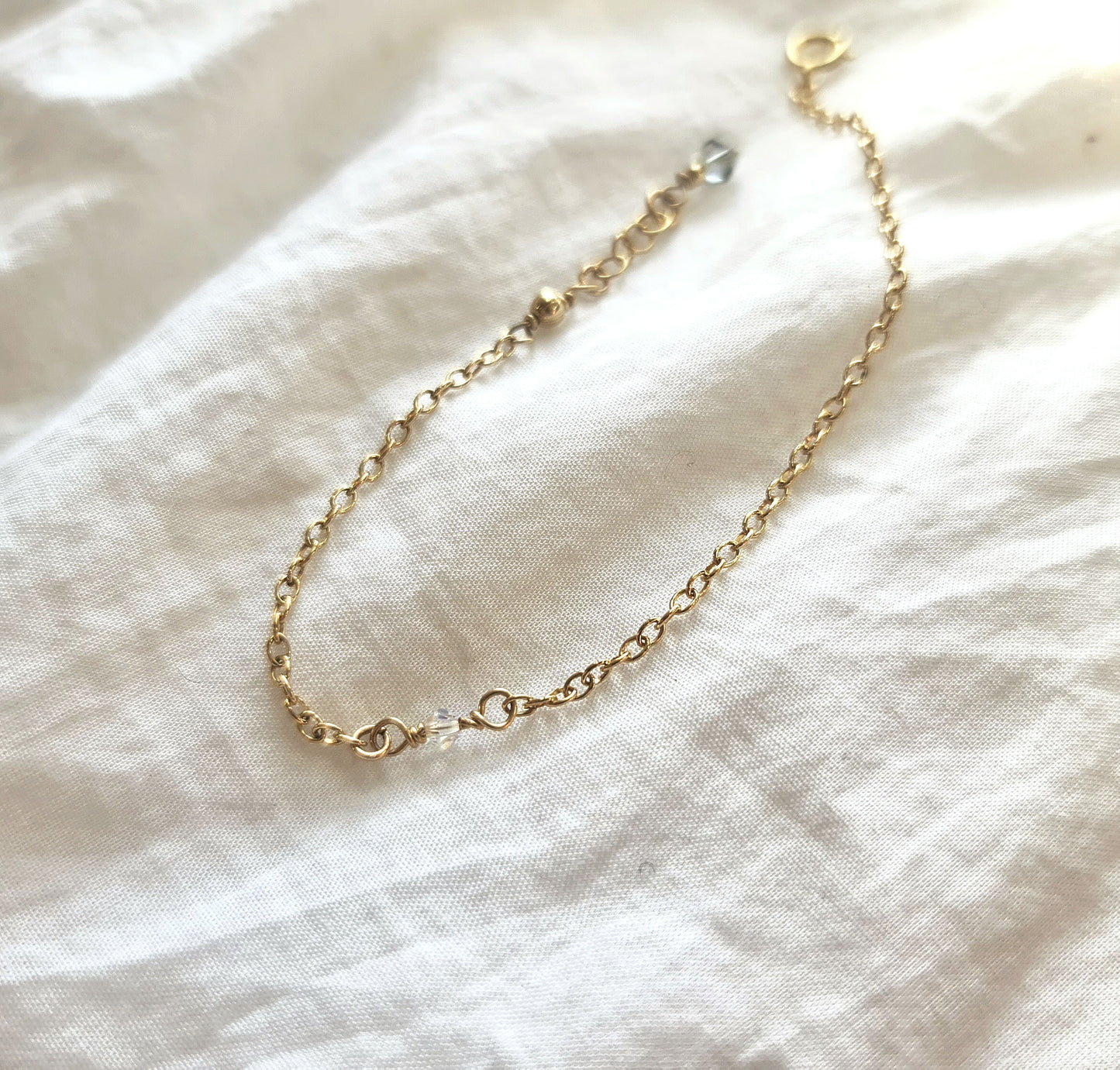 Aurora Bracelet - Gold-filled Chain