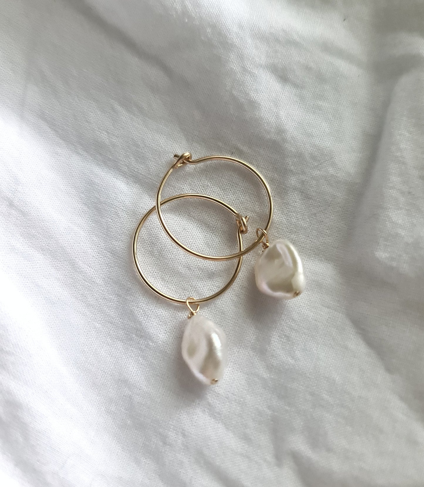 Olivia Hoops - Gold filled hypoallergenic wire