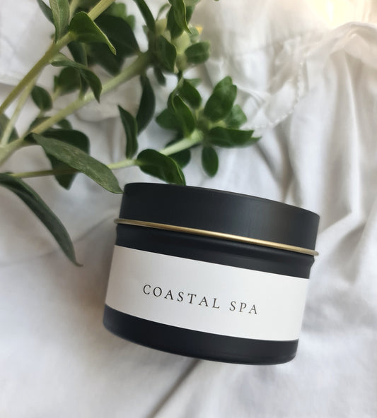 Travel Tin Candles 4oz Soy wax