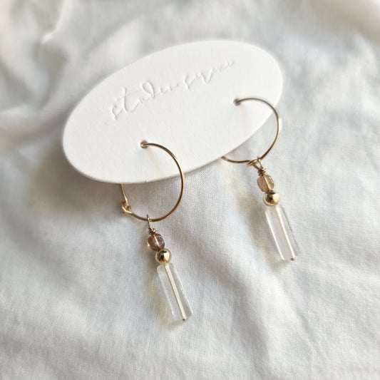 Adeline Hoops - Gold filled hypoallergenic wire