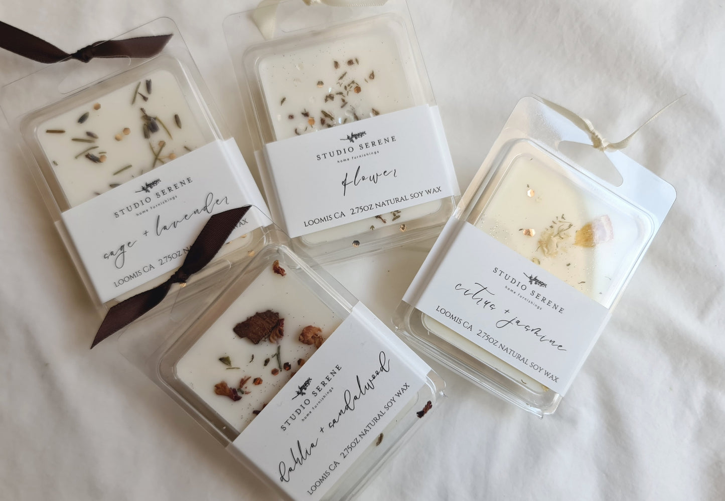 Soy Wax Melts 2.75oz Clamshell