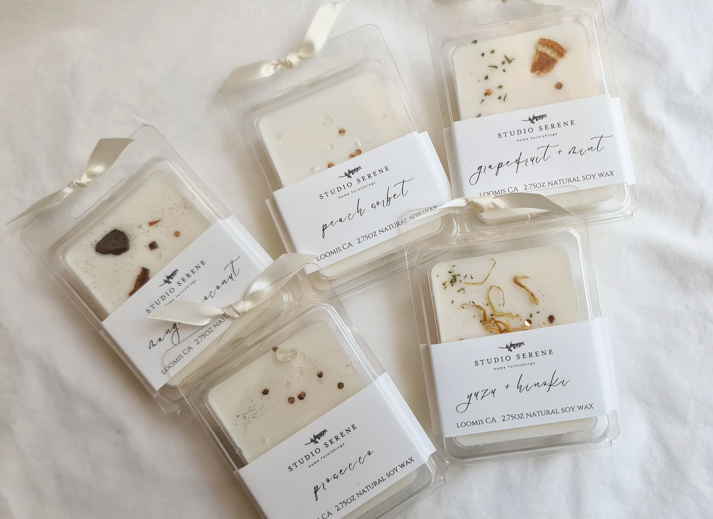 Soy Wax Melts 2.75oz Clamshell