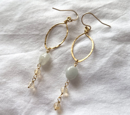 Moksha Earrings - Gold-filled hypoallergenic