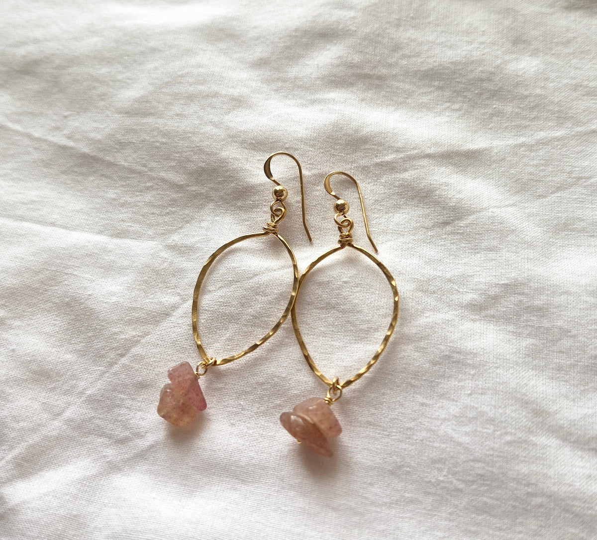 Wind Earrings - Gold-filled hypoallergenic