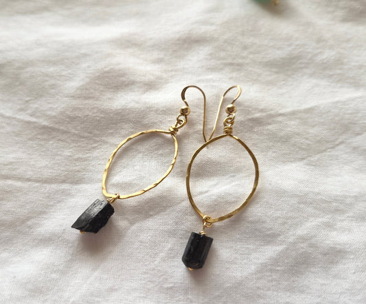 Wind Earrings - Gold-filled hypoallergenic