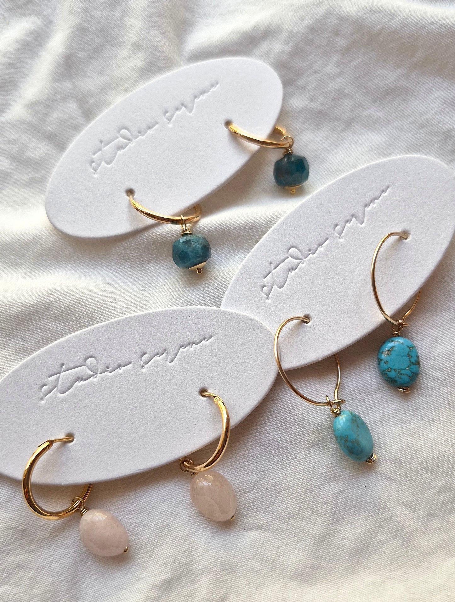 Interchangeable Charm for Hoops or Necklace (Sold as a single charm)