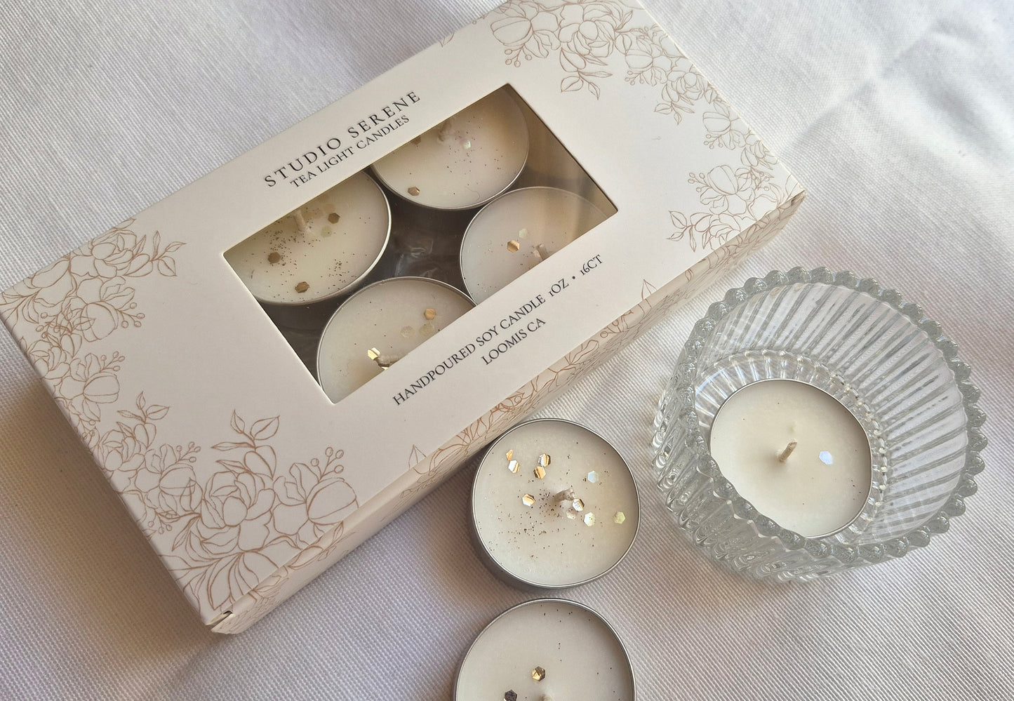 Soy Wax Tealight Candles 16ct