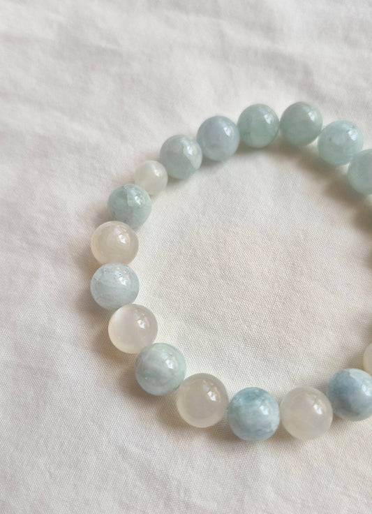 Intuition + Expression Crystal Bracelet