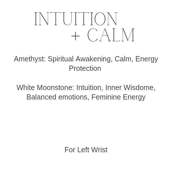 Intuition + Calm
