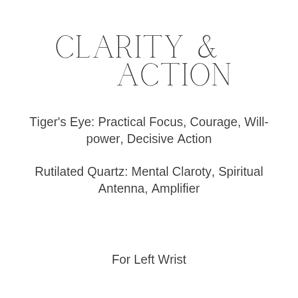Clarity + Action