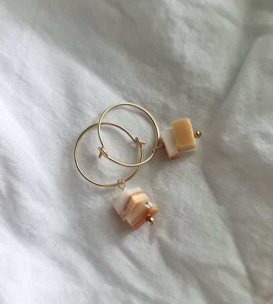 Lyla Earrings - Gold-filled hypoallergenic wire